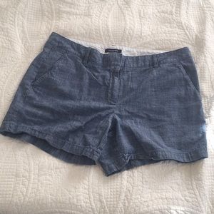 Chambray Shorts